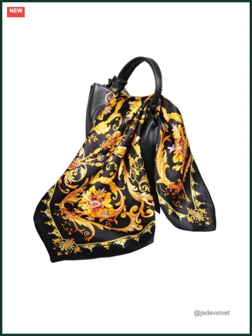 100% Mulberry Silk Neck Scarf 21